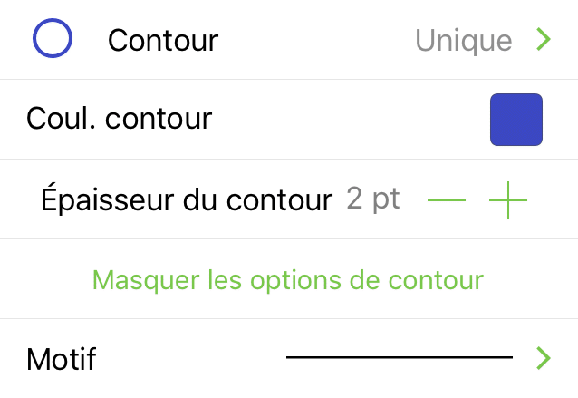 Inspecteur Contour