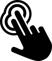 双手指轻按两次手势