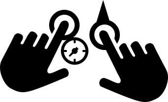 前往文稿下一个版面的手势