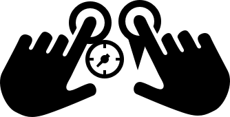 前往文稿上一个版面的手势