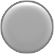 a circle with a shiny gray interior that looks slightly beveled