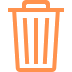 the trash can icon