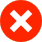 The red circle X icon for deleting time blocks